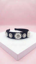 Women’s Pearl Cluster Statement Headband & Hair Band