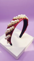 Women’s Pearl Statement Headband & Hair Band