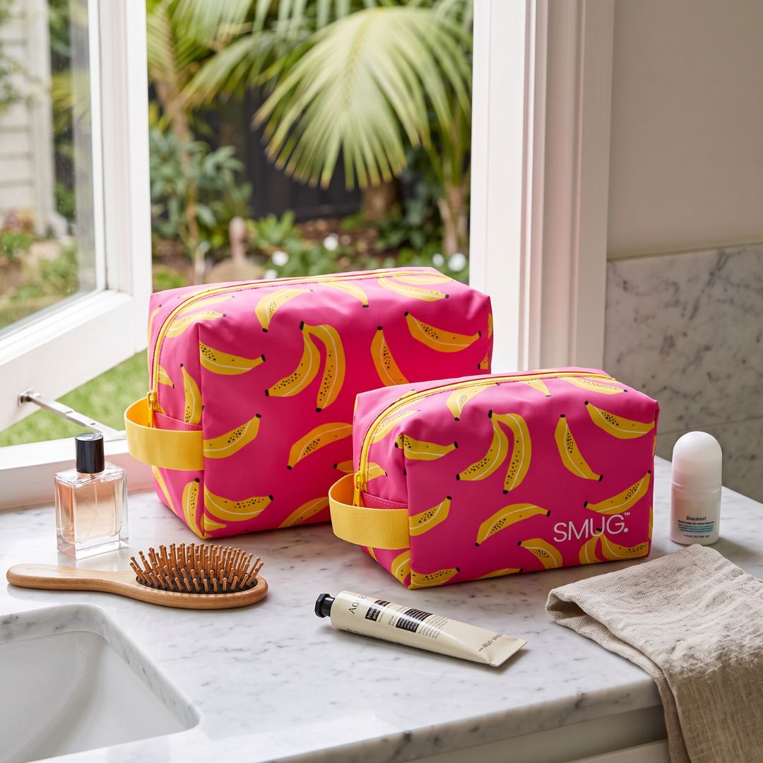 Toiletry Bag - Banana Print