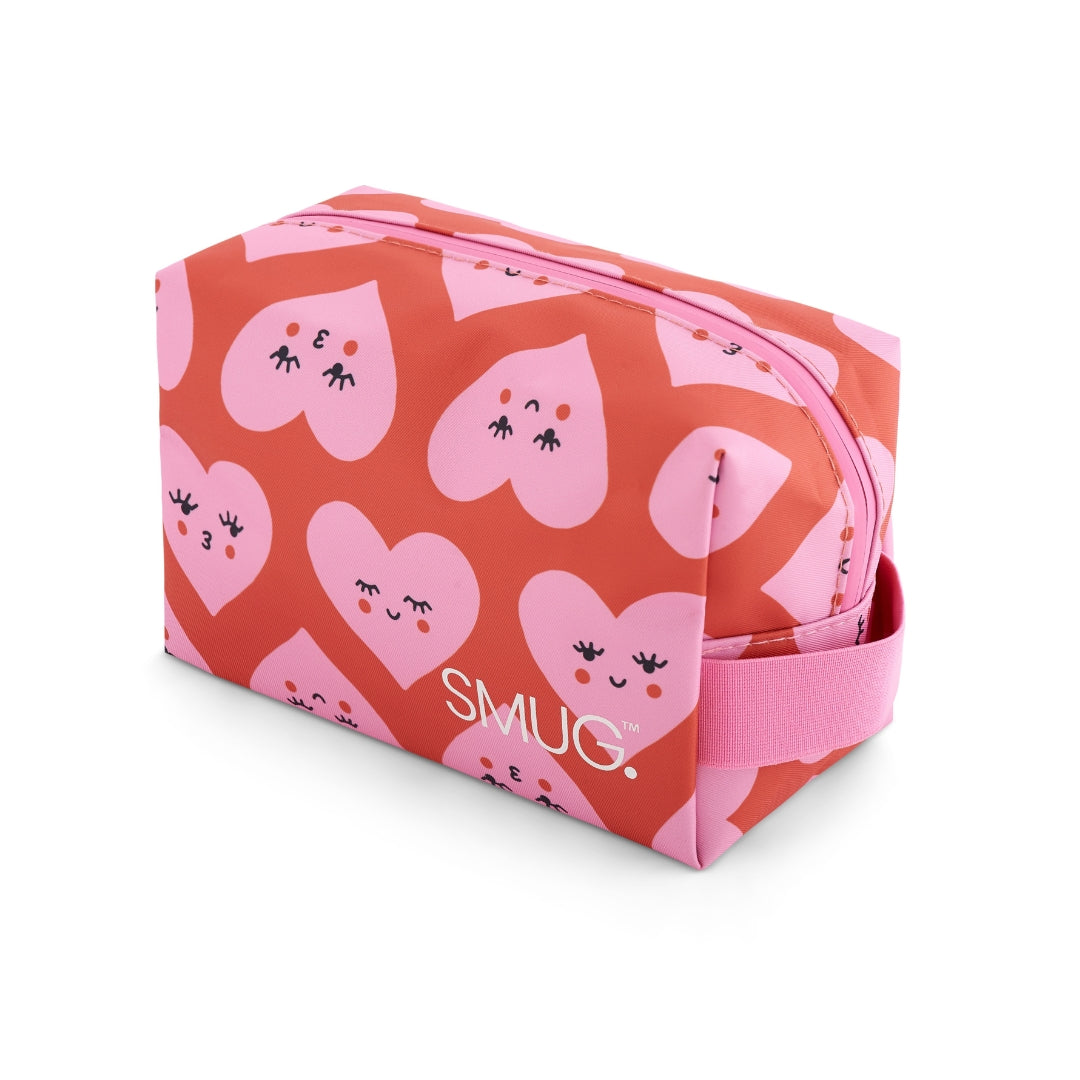 Toiletry Bag - Hearts Print